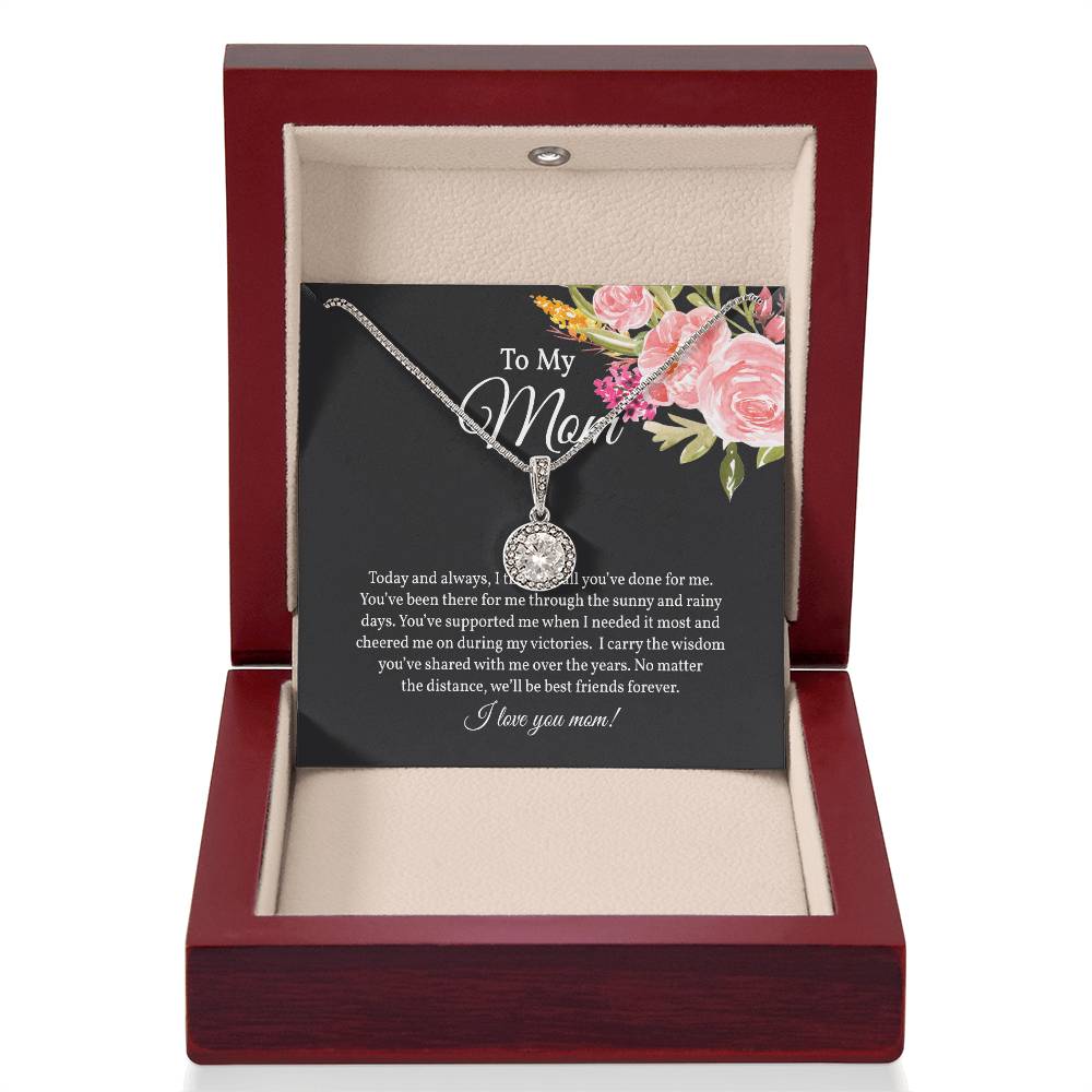 Eternal Hope Necklace for Mom, Gift from Daughter for Mom, Necklace for Mom from Son