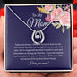 Gift from Daughter for Mom, lucky Necklace for Mom
