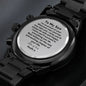 To My Son Custom Watch 0907