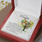 Stunning Everlasting Love Necklace for Daughter from Parents for Birthday