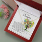 Stunning Everlasting Love Necklace for Daughter from Parents for Birthday