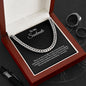 Men's Cuban Link Chain Necklace Gift for Soulmate