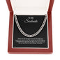 Men's Cuban Link Chain Necklace Gift for Soulmate