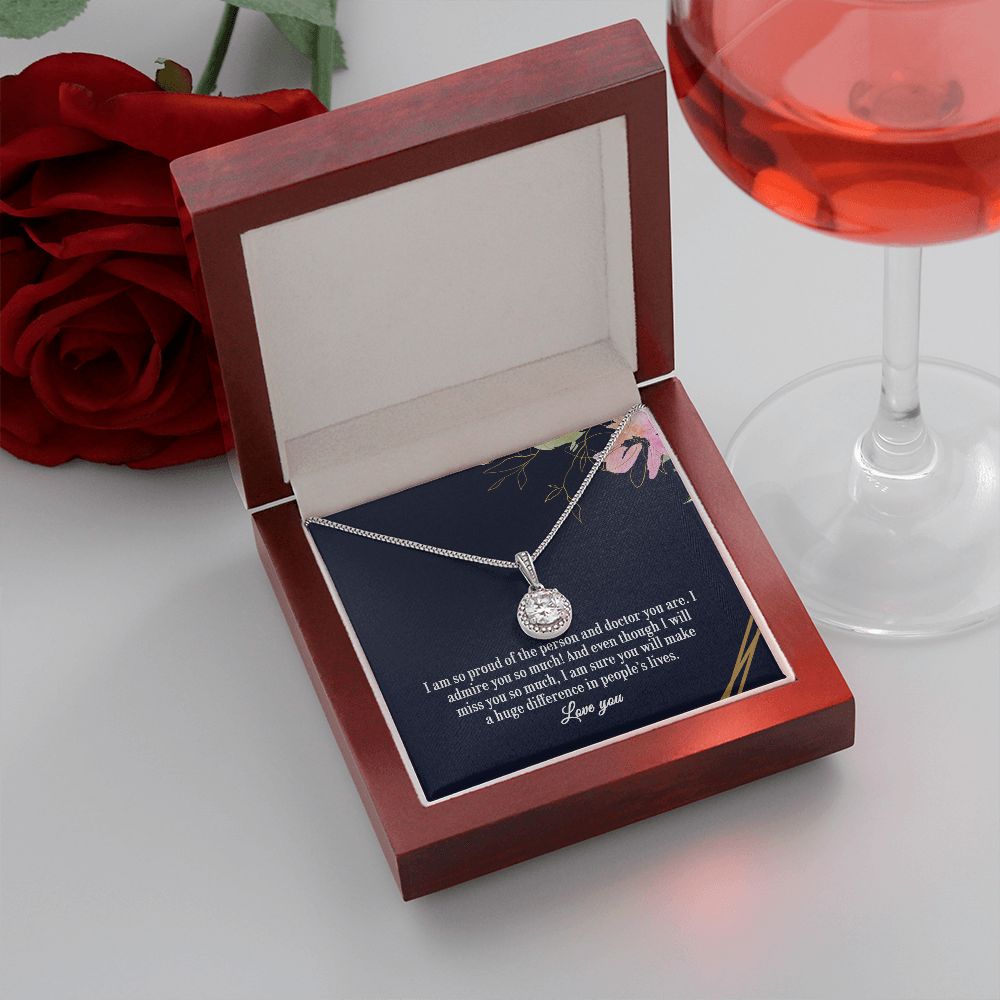 Gift for Her, Custom Message Card Jewelry