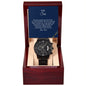 Mens Watch Gift For Son,