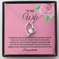 Stunning Forever Love Heart Pendant Necklace for Wife