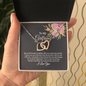 Interlocked Hearts Necklace for Girlfriend