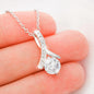 Alluring Beauty Pendant Necklace for Mom