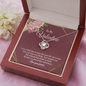 Love Knot Necklace - To My Valentine
