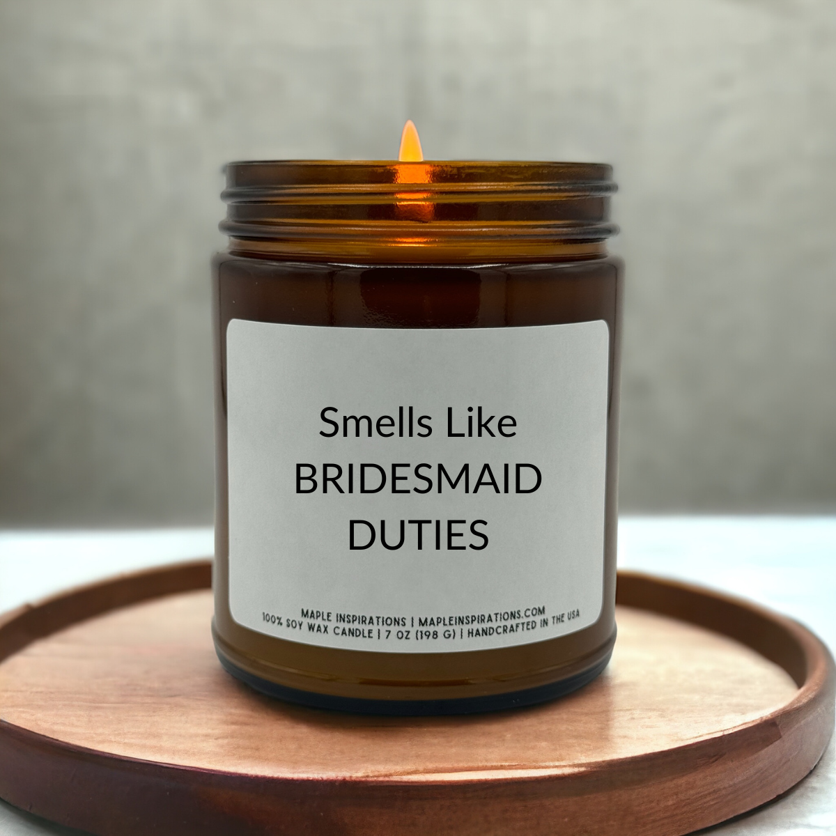 Bridesmaid Candles Smells Like Bridesmaid Duties Bridesmaid Gift Personalized Bridesmaid Candle Bridesmaid Proposal Gift for Her