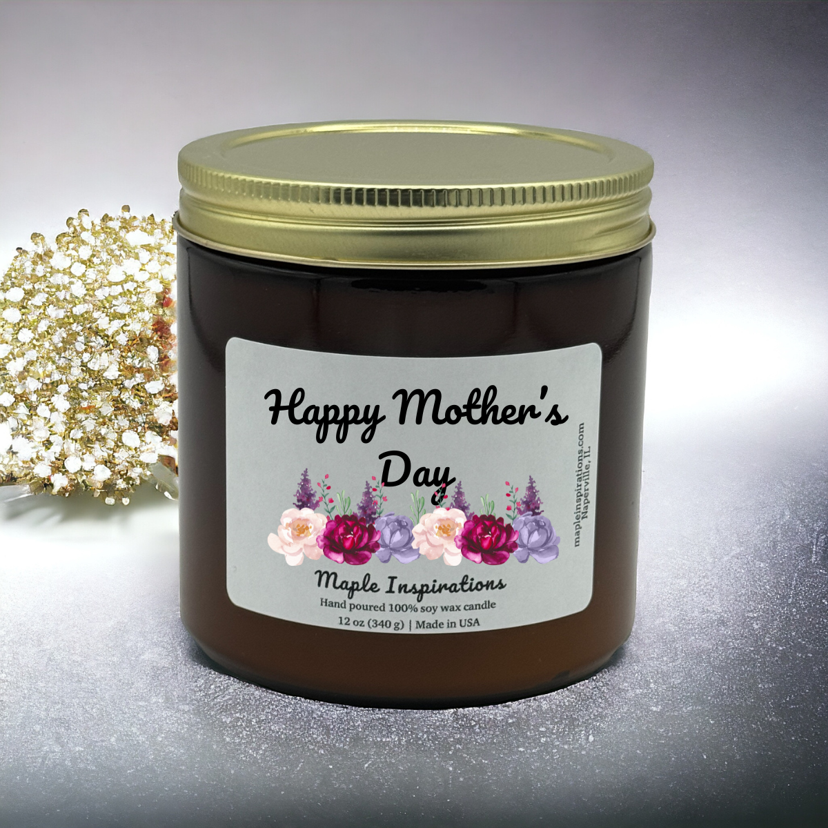 Happy Mothers Day, Gift For Mom, Candle For Mom, Mother&#39;s Day Gift, Mom Gifts