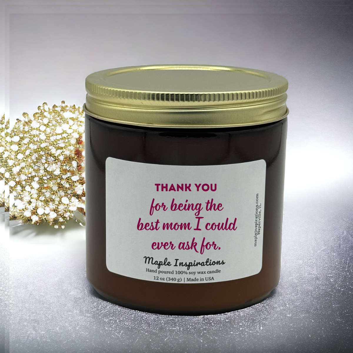 Mom, Mother&#39;s Day Gift For Mom, Scented Soy Candle gift for her, Mothers day Candle Mom Gift