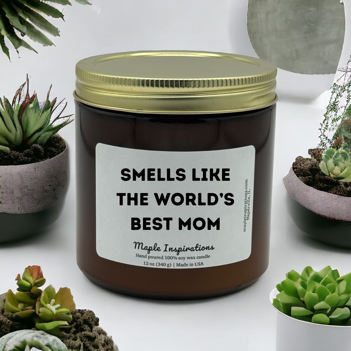 World&#39;s Best Mom, Gift For Mom, Candle For Mom, Mother&#39;s Day Gift