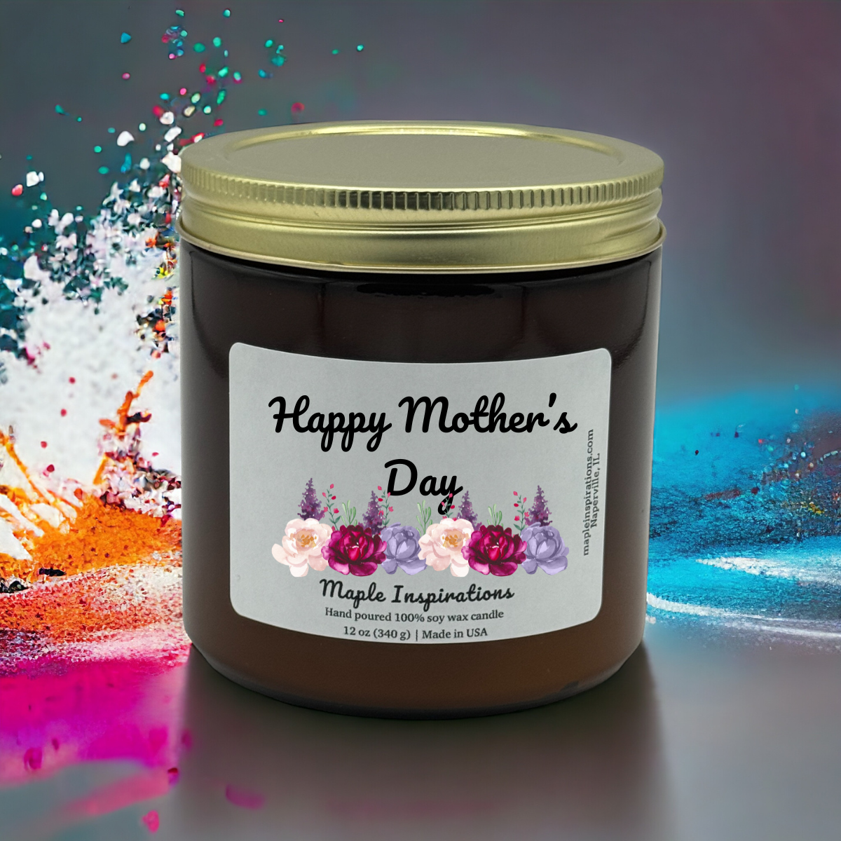 Happy Mothers Day, Gift For Mom, Candle For Mom, Mother&#39;s Day Gift, Mom Gifts