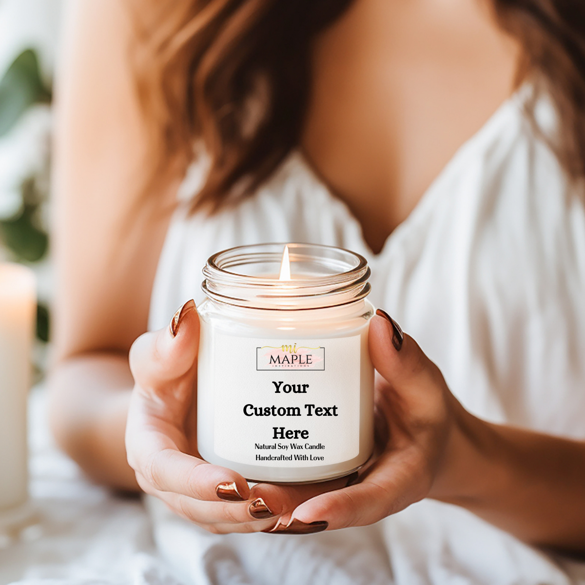 Personalized Candle