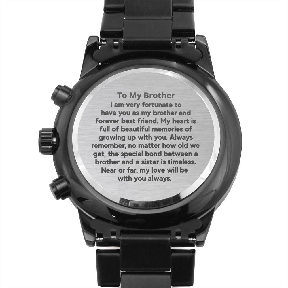 Personalized Watch Gift For Brother