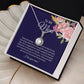 Gift from Daughter for Mom, Eternal Hope Necklace for Mom