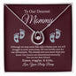 Lucky In Love Necklace For  Our Dearest Mommy, Baby Shower Gift, Mom To Be Gift