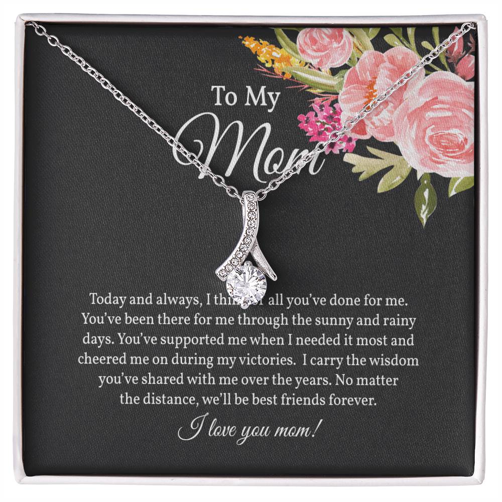 Alluring Beauty Necklace for Mom, Gift from Daughter for Mom, Necklace for Mom gift from Son