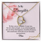 Mom and Daughter Forever Love Necklace, Gift for Daughter