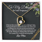 Forever Love Necklace  for Daughter on your Pregnancy, Pregnancy Gift, Baby Shower Gift