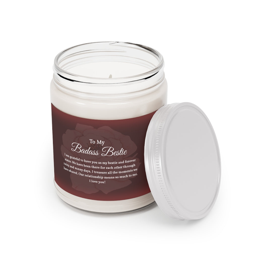 Best Friend Gift - Candle Jar with Aromatherapy Candle, 9oz