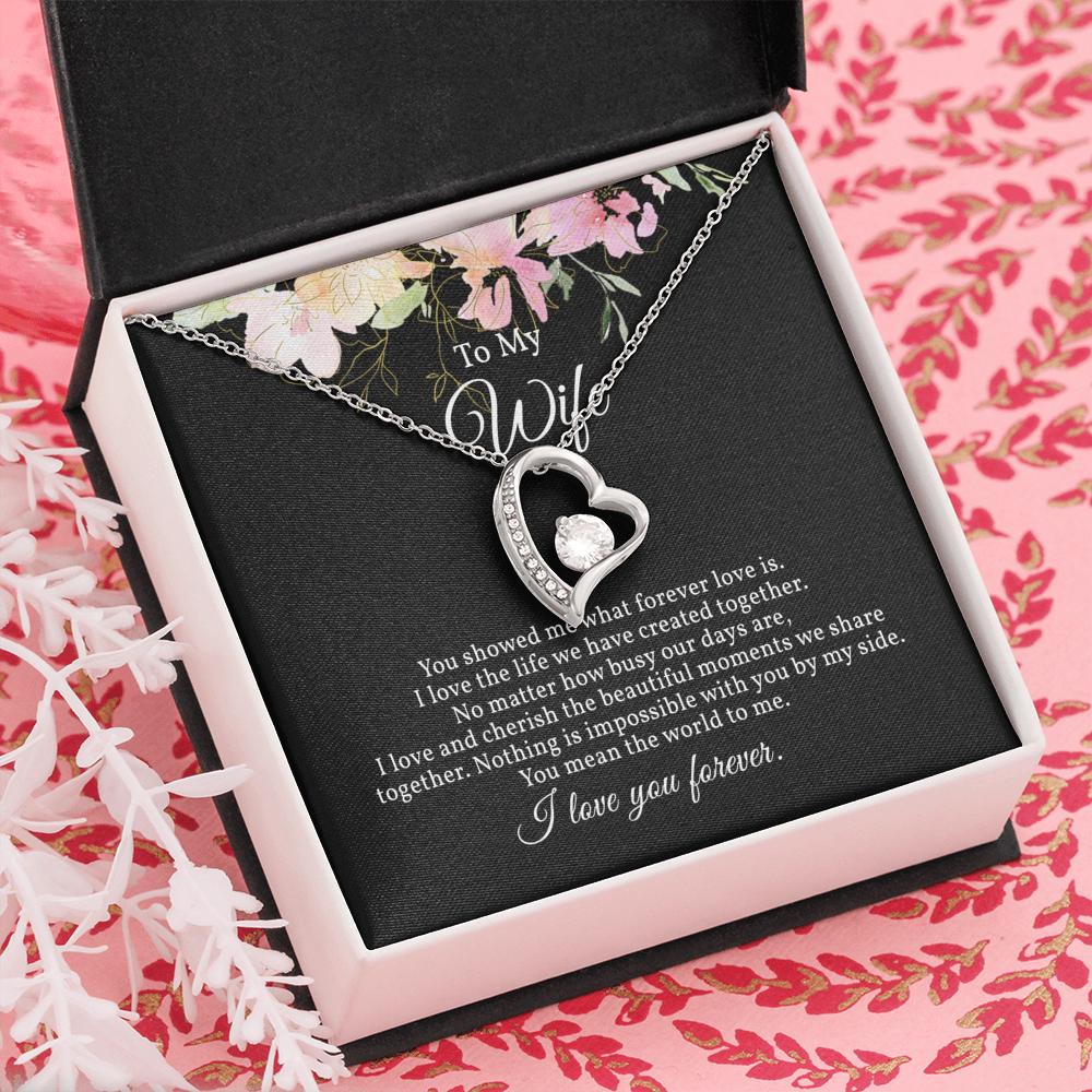 Forever Love Necklace for Wife