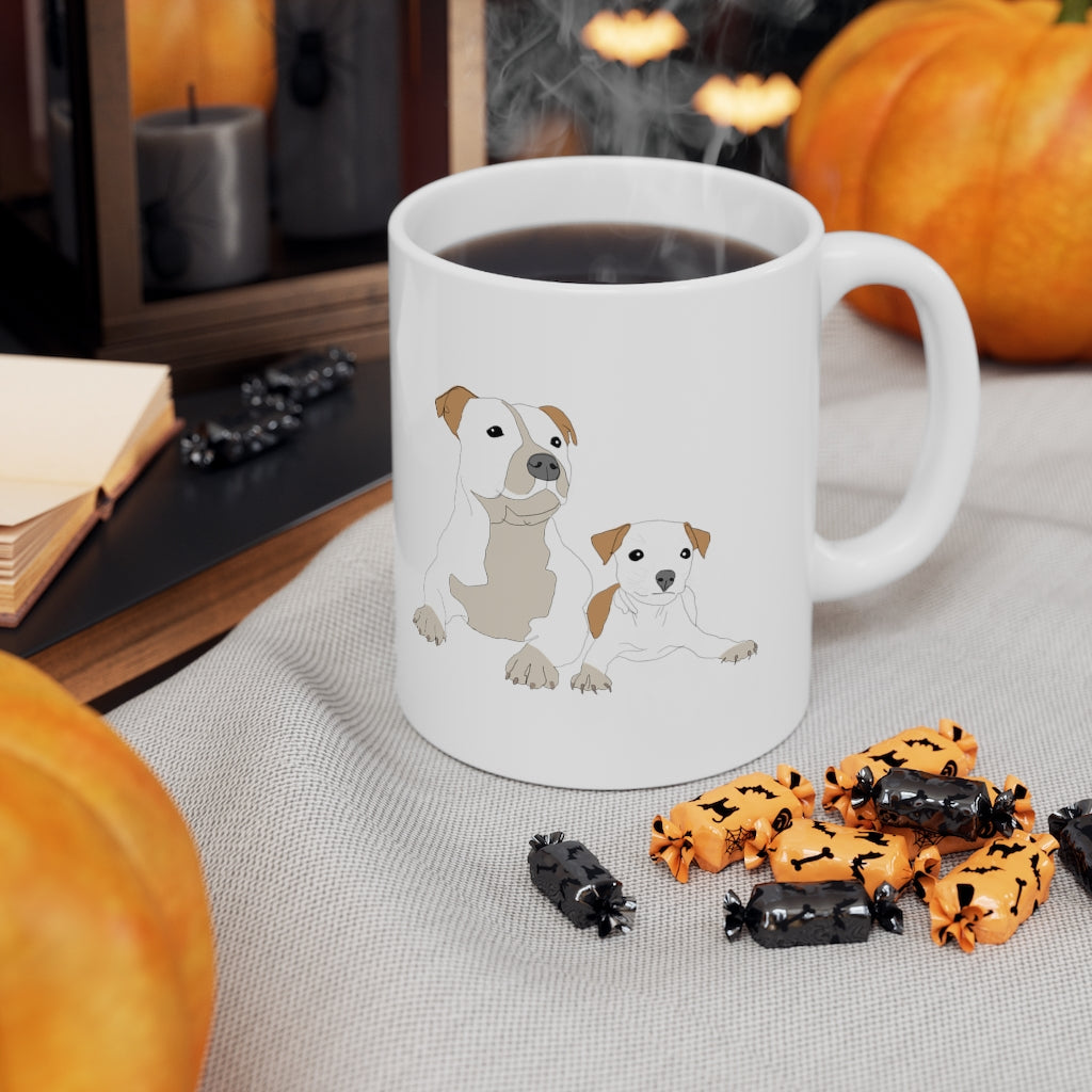 Custom Hand Drawn Dog Pet Mug