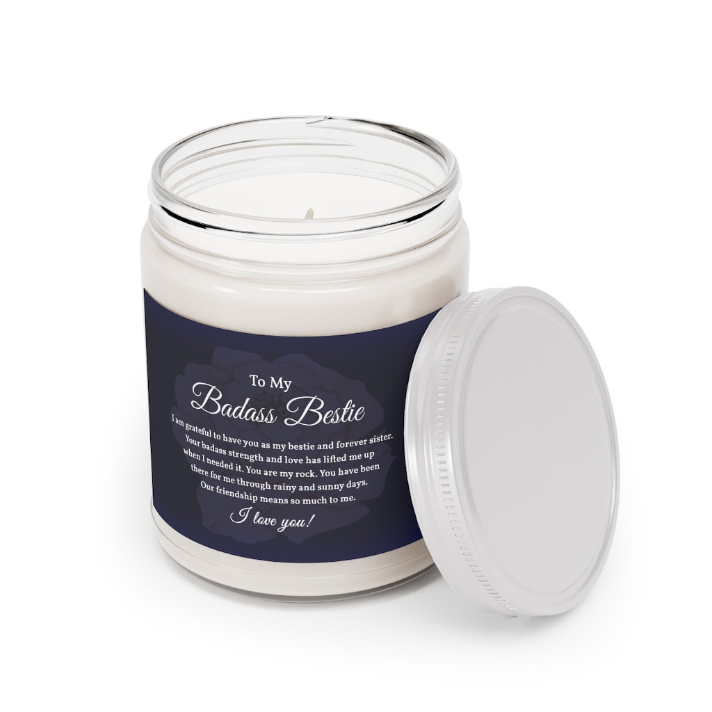 Best Friend Gift - Candle Jar with Aromatherapy Candle, 9oz