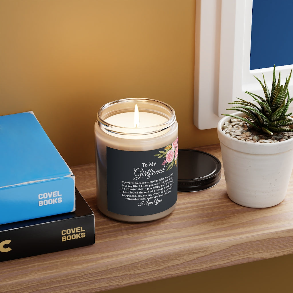 Candle Gift for Girlfriend - Scented Candle, 9oz