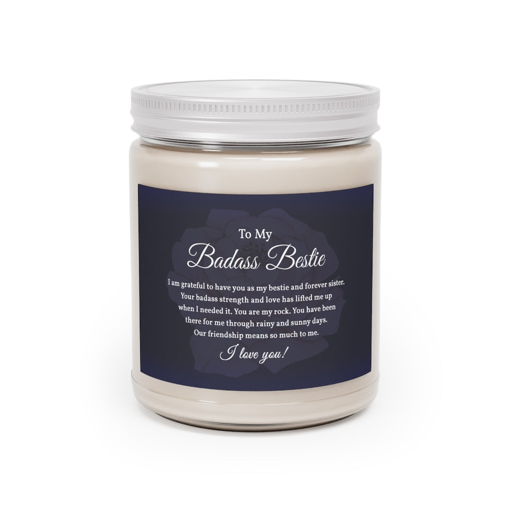 Best Friend Gift - Candle Jar with Aromatherapy Candle, 9oz