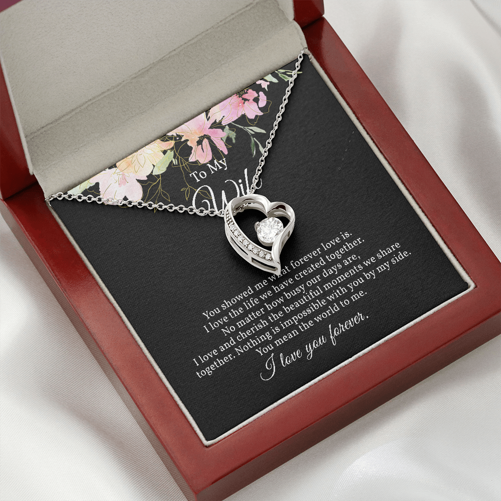Forever Love Necklace for Wife