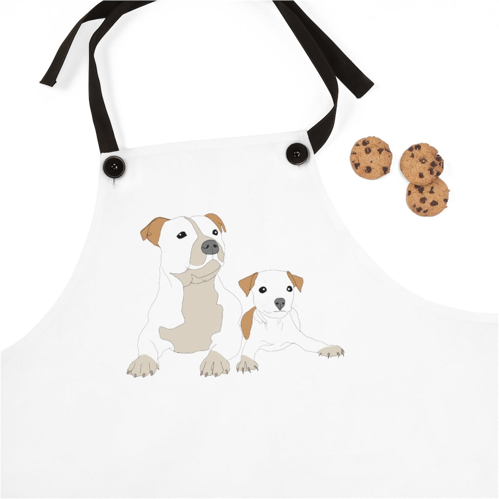 Personalized Apron with Hand Drawn Pet