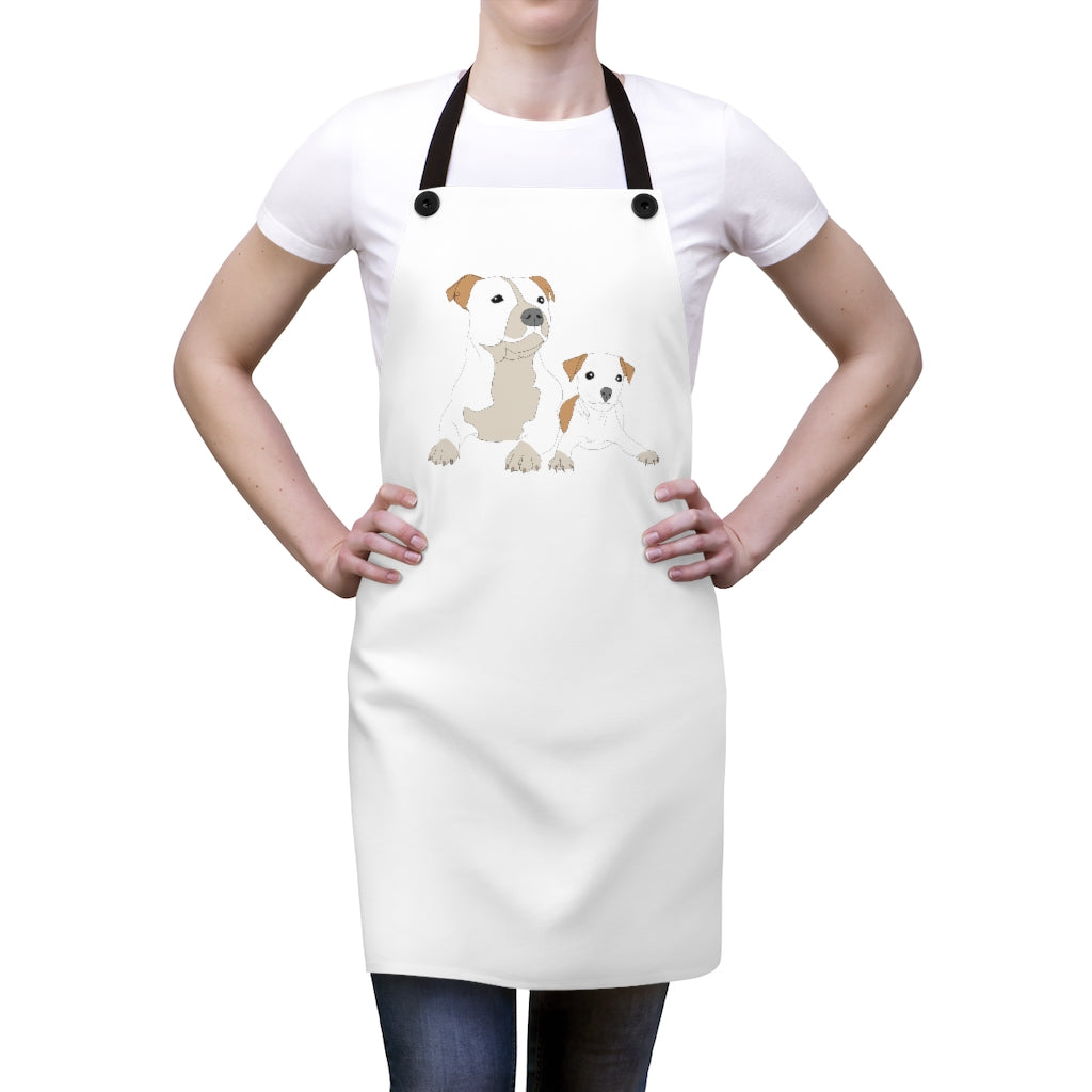 Personalized Apron with Hand Drawn Pet