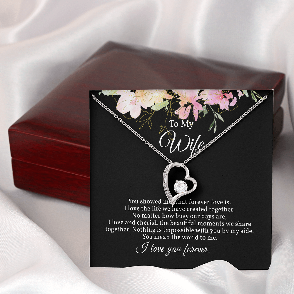 Forever Love Necklace for Wife