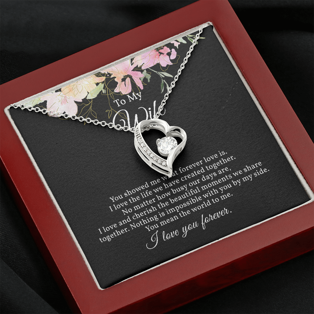 Forever Love Necklace for Wife