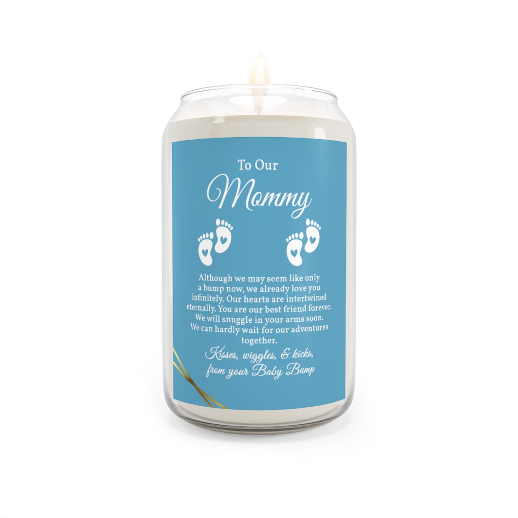 Twin Baby Gift for Mom, Twin Baby Shower, Gift For Twins, Baby Gender Reveal, Unique Baby Gift, Expecting Mom Gift, Pregnancy Reveal, Aromatherapy Candle, 13.75oz