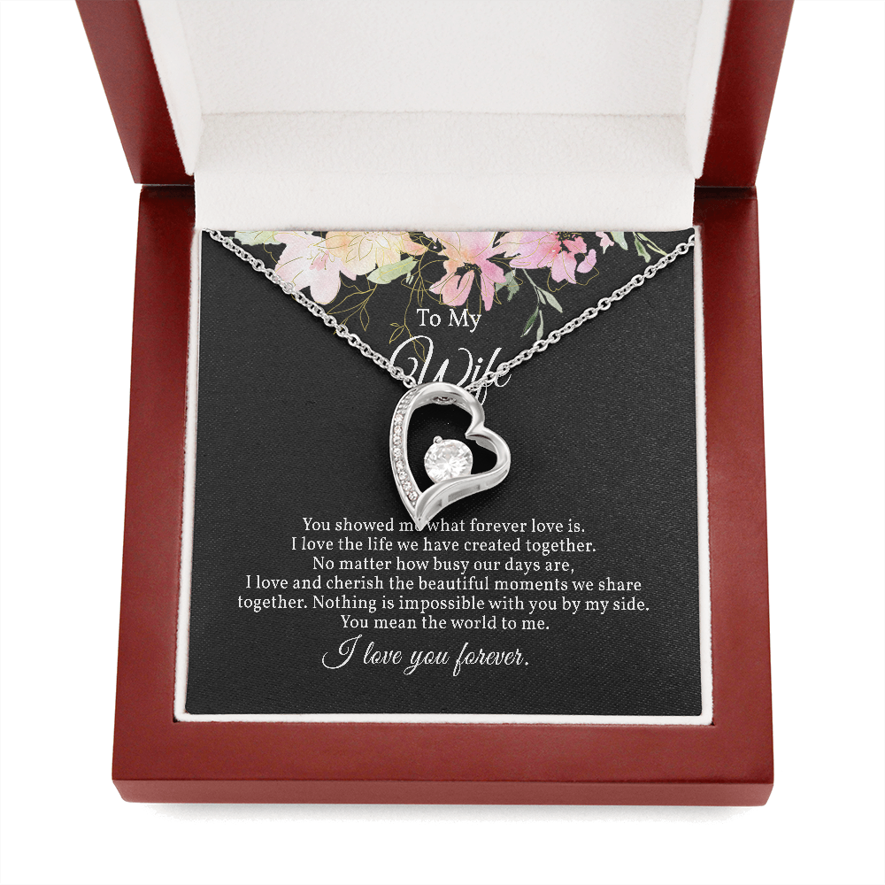 Forever Love Necklace for Wife