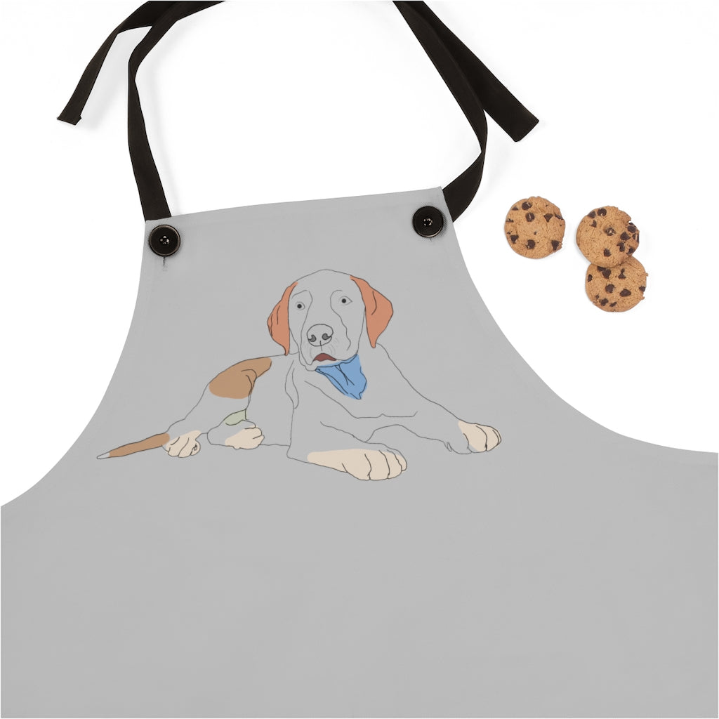 Personalized Apron with Hand Drawn Pet