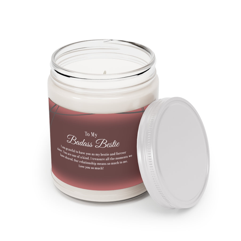 Candle Gift for Best Friend - Candle Jar with Aromatherapy Candle, 9oz