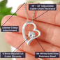Stunning Forever Love Necklace for Mom