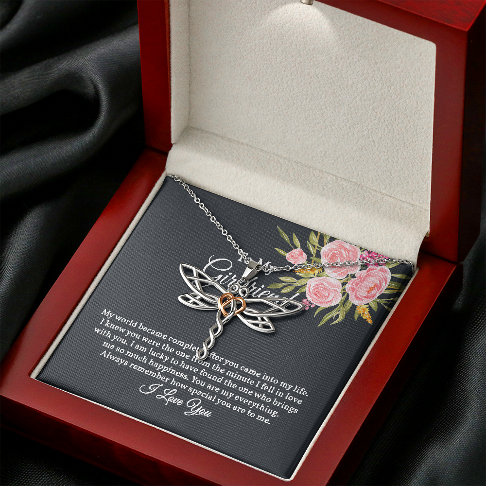 Dragonfly Necklace for Girlfriend