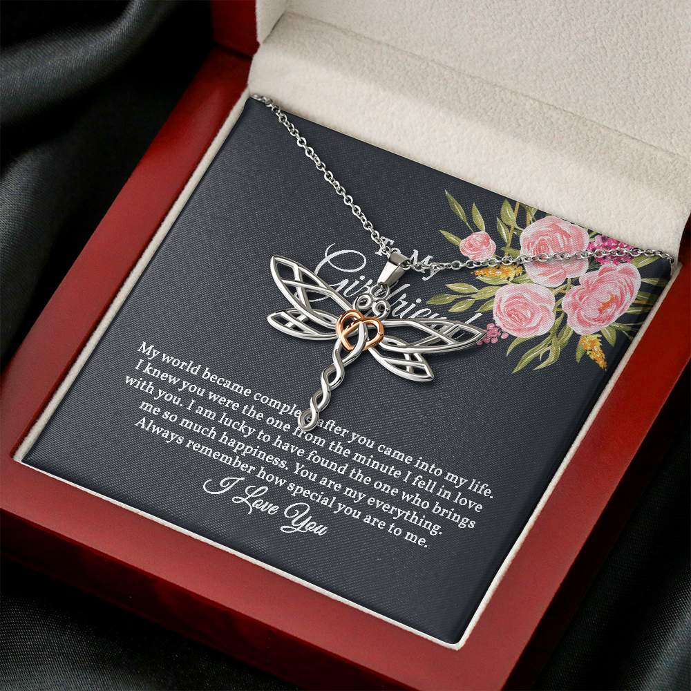 Dragonfly Necklace for Girlfriend