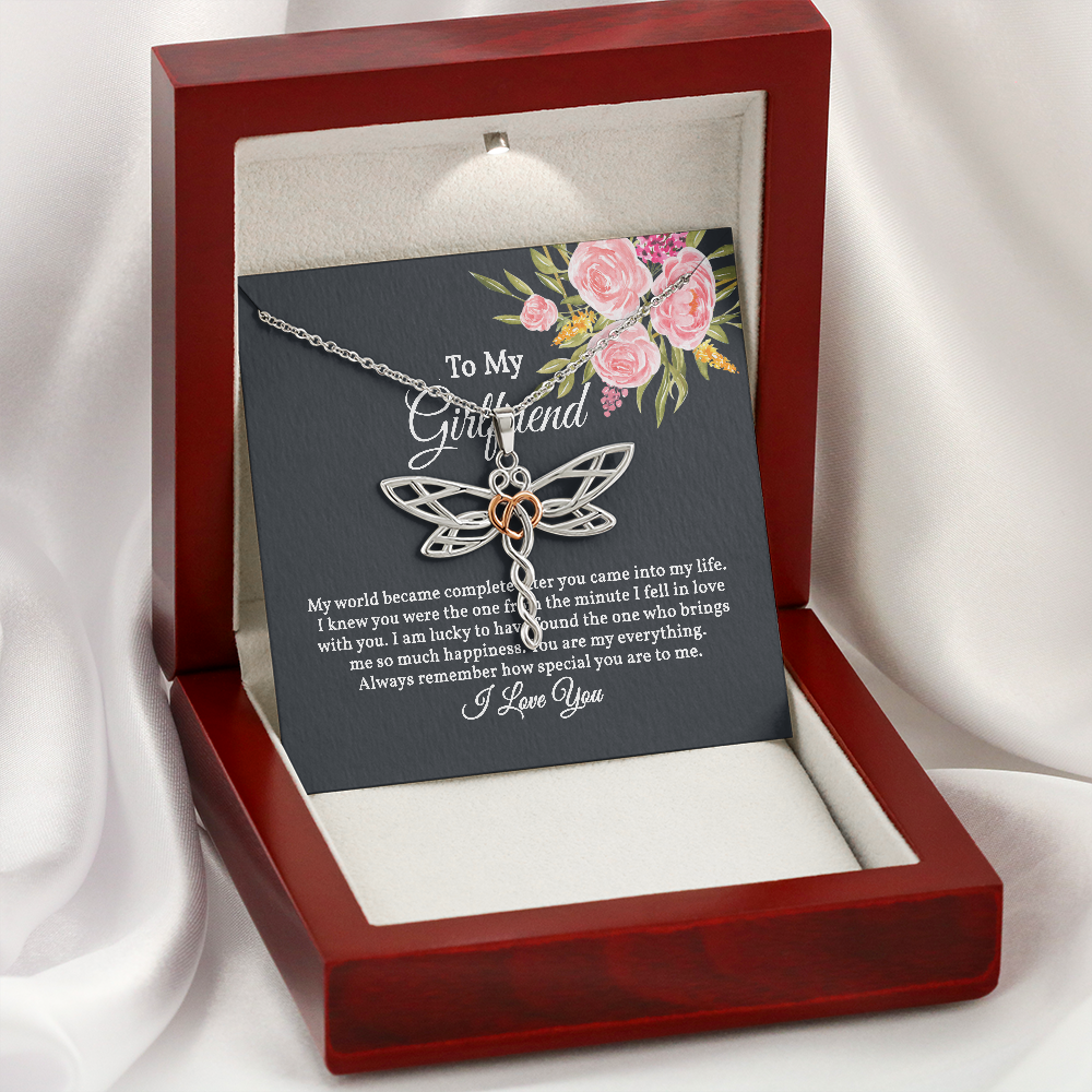 Dragonfly Necklace for Girlfriend