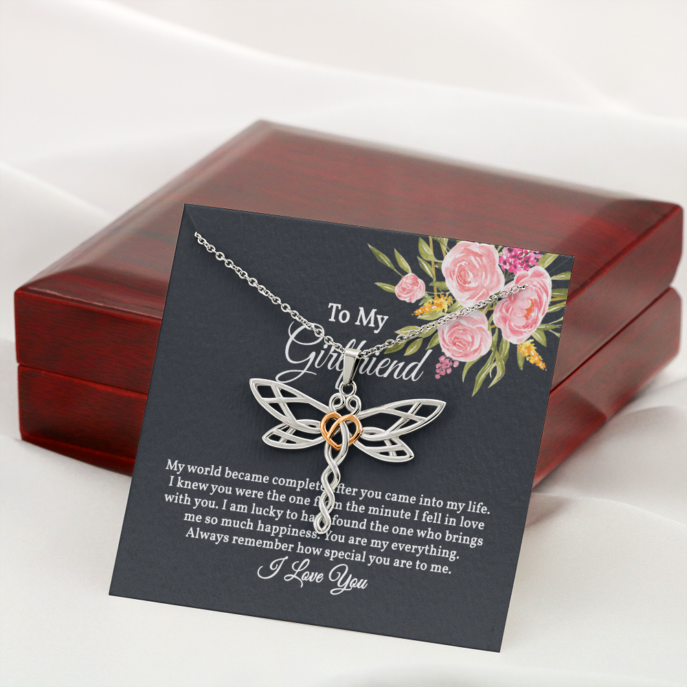 Dragonfly Necklace for Girlfriend