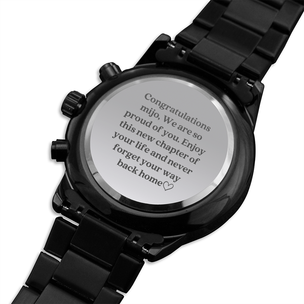 Personalized Engraved Watch 0514
