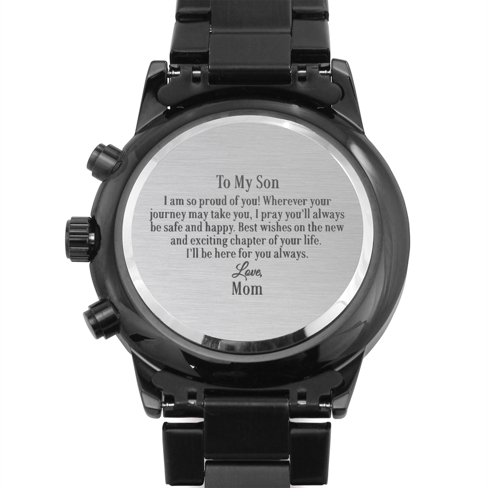 Sentimental Watch Gift for Son From Mom, Gift for Adult Son