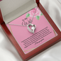 Stunning Forever Love Heart Pendant Necklace for Wife