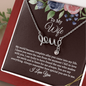 Love Pendant Necklace for Wife