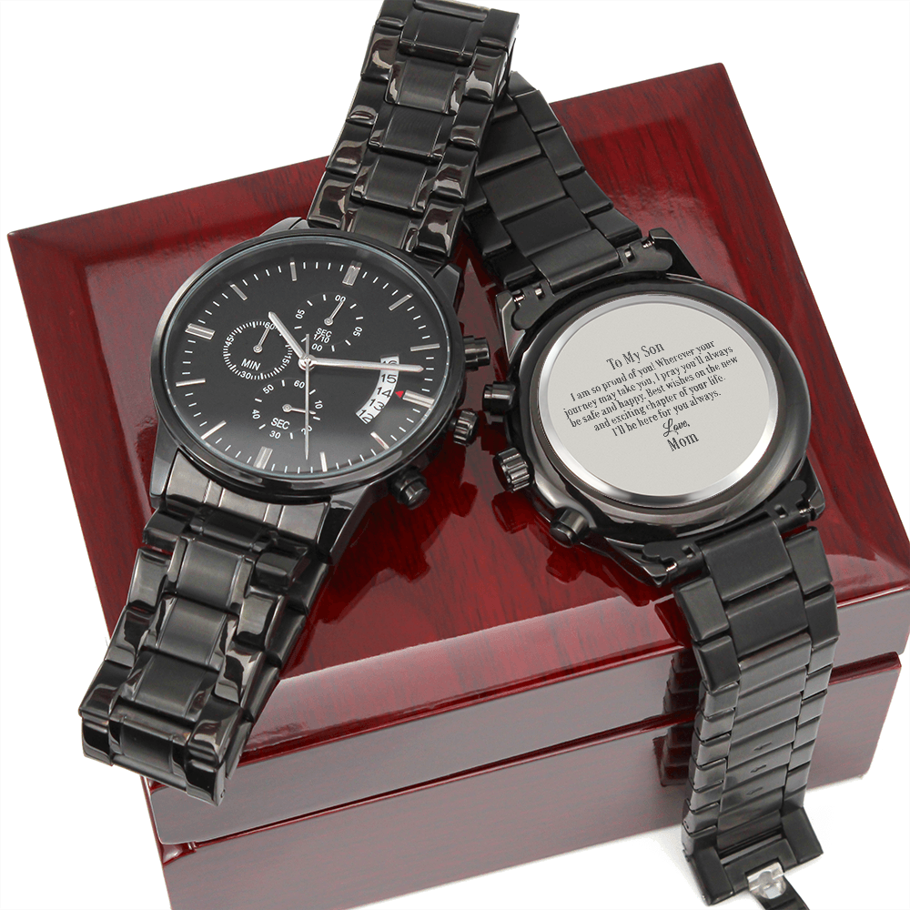 Sentimental Watch Gift for Son From Mom, Gift for Adult Son